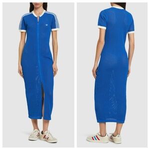 NWT Adidas Originals Premium Crochet Dress Women's Lifestyle Dress JN3618